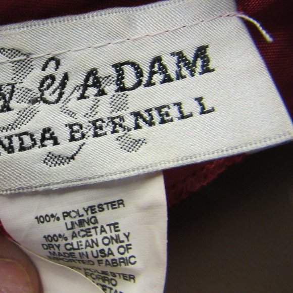 SALE! Formal Burnt Orange Floor Length Dress Size M - Picture 6 of 9